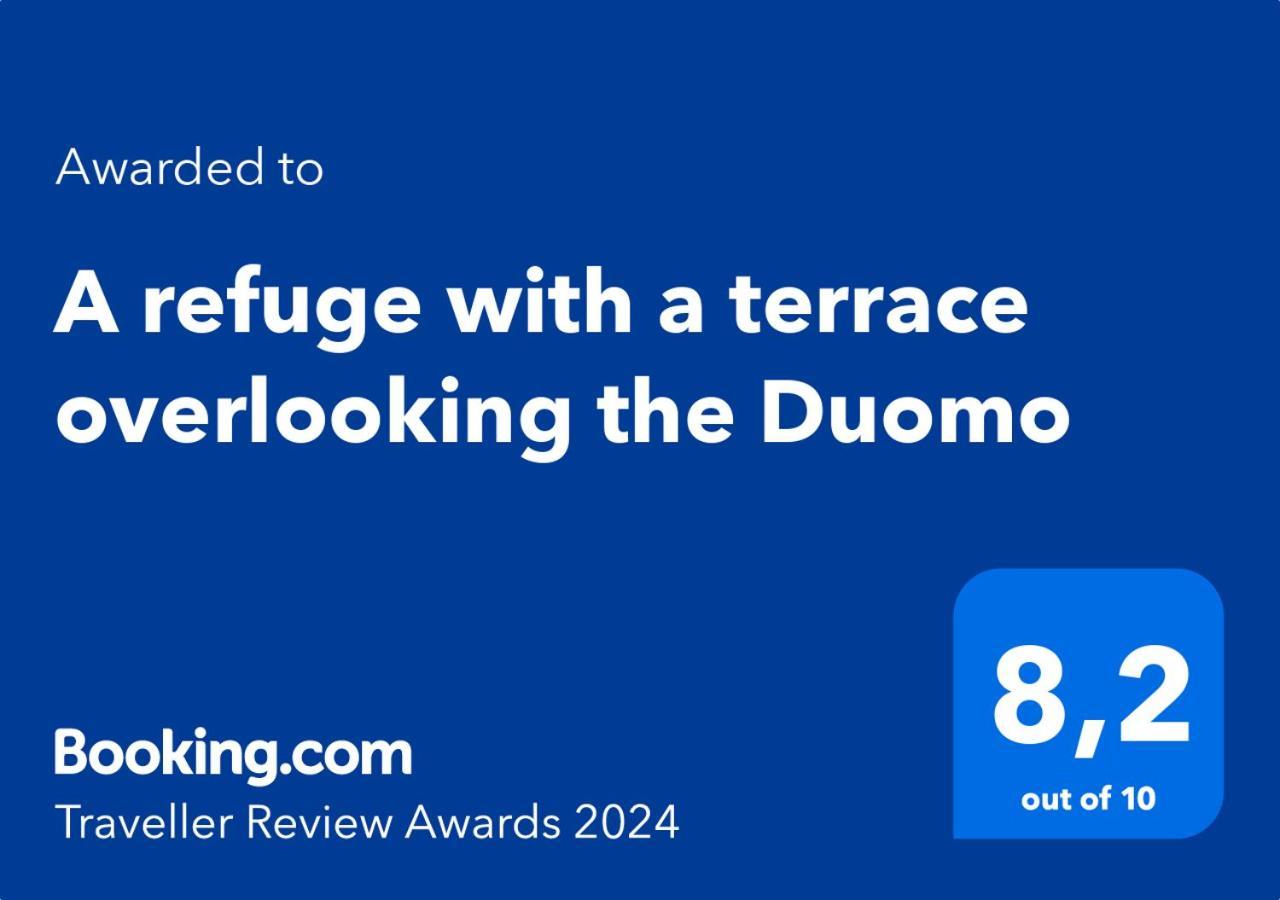 A Refuge With A Terrace Overlooking The Duomo Florencia Exterior foto